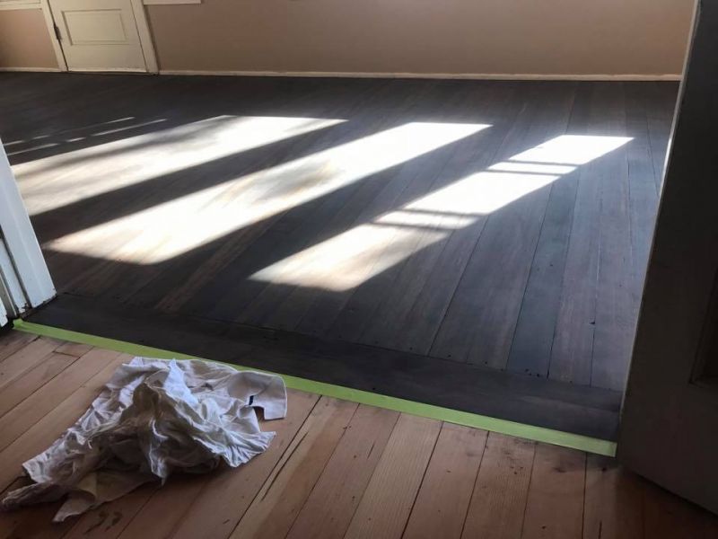 Hardwood Floor Staining And Coating